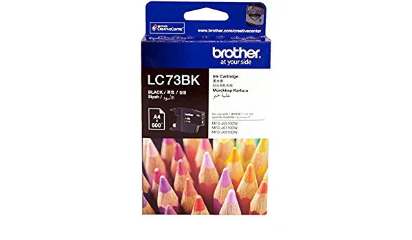 Brother Lc73 Ink Cartridge, Black - eBuy UAE